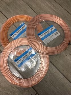 Copper tubing 1/4” OD