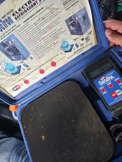 Uniweld refrigerant scale