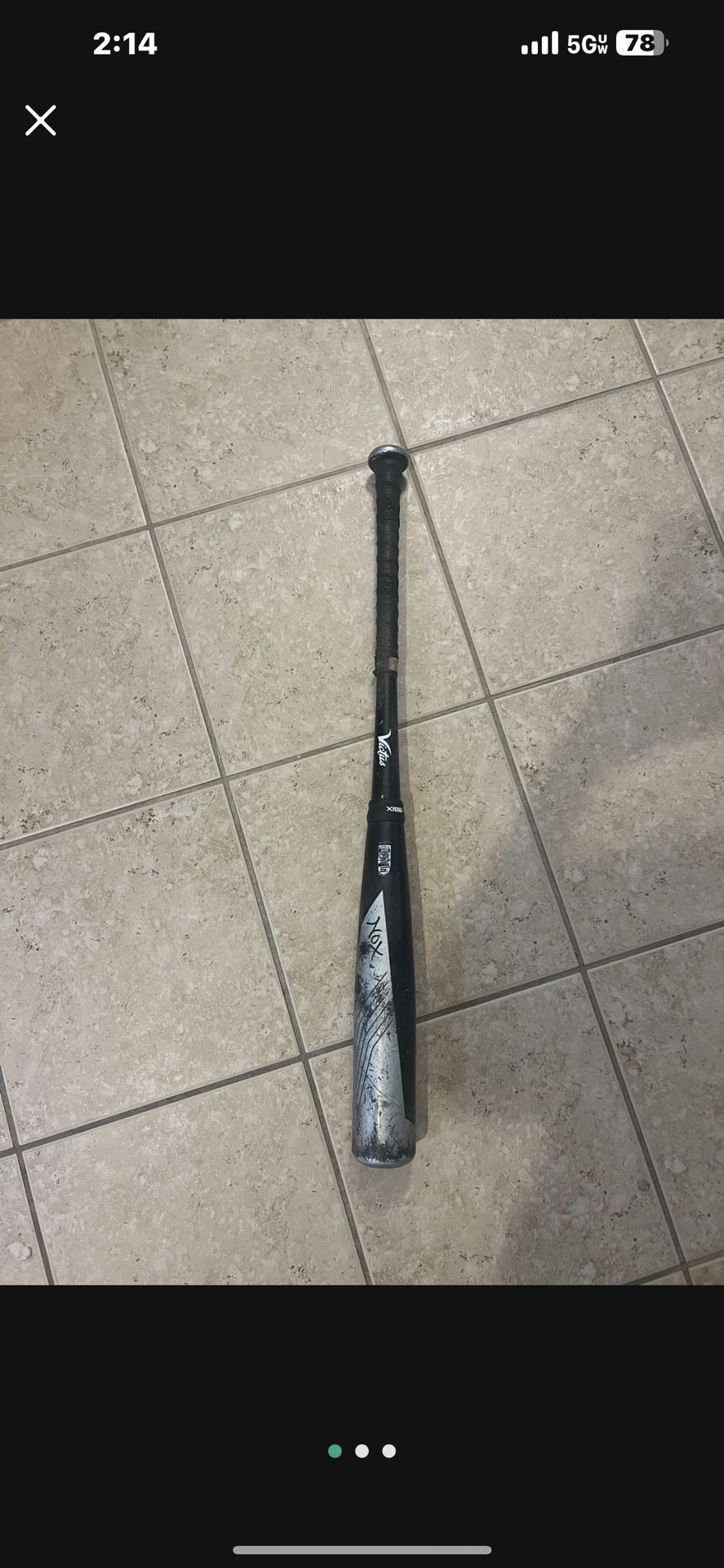 Victus BBCOR Baseball Bat