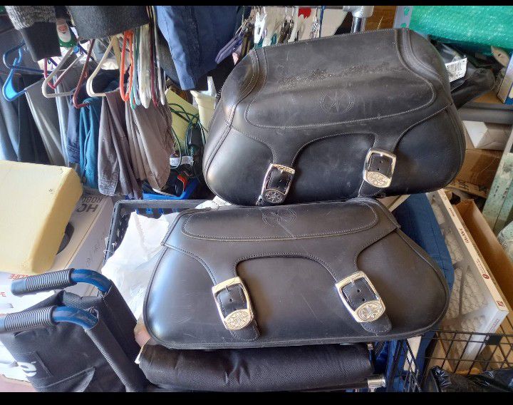 Yamaha Motorcycle Leather Bags $140.00 OBO
