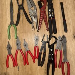 Plier Set w Snap-On