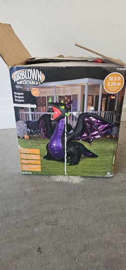 Inflatable dragon