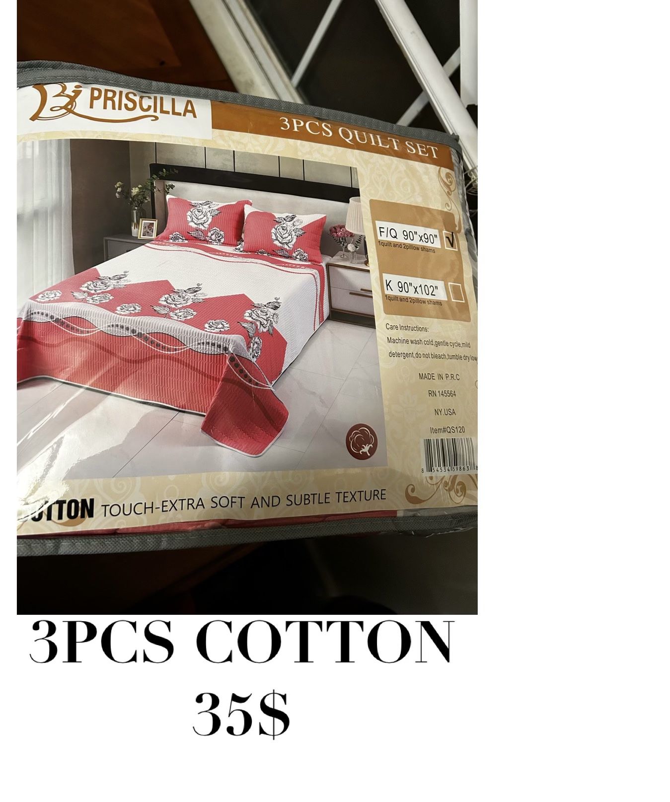Size Full/Queen Bed Covers 