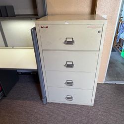 Fireking 4drawer Filing Cabinet