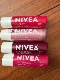 Nivea lip balm $5 for 4