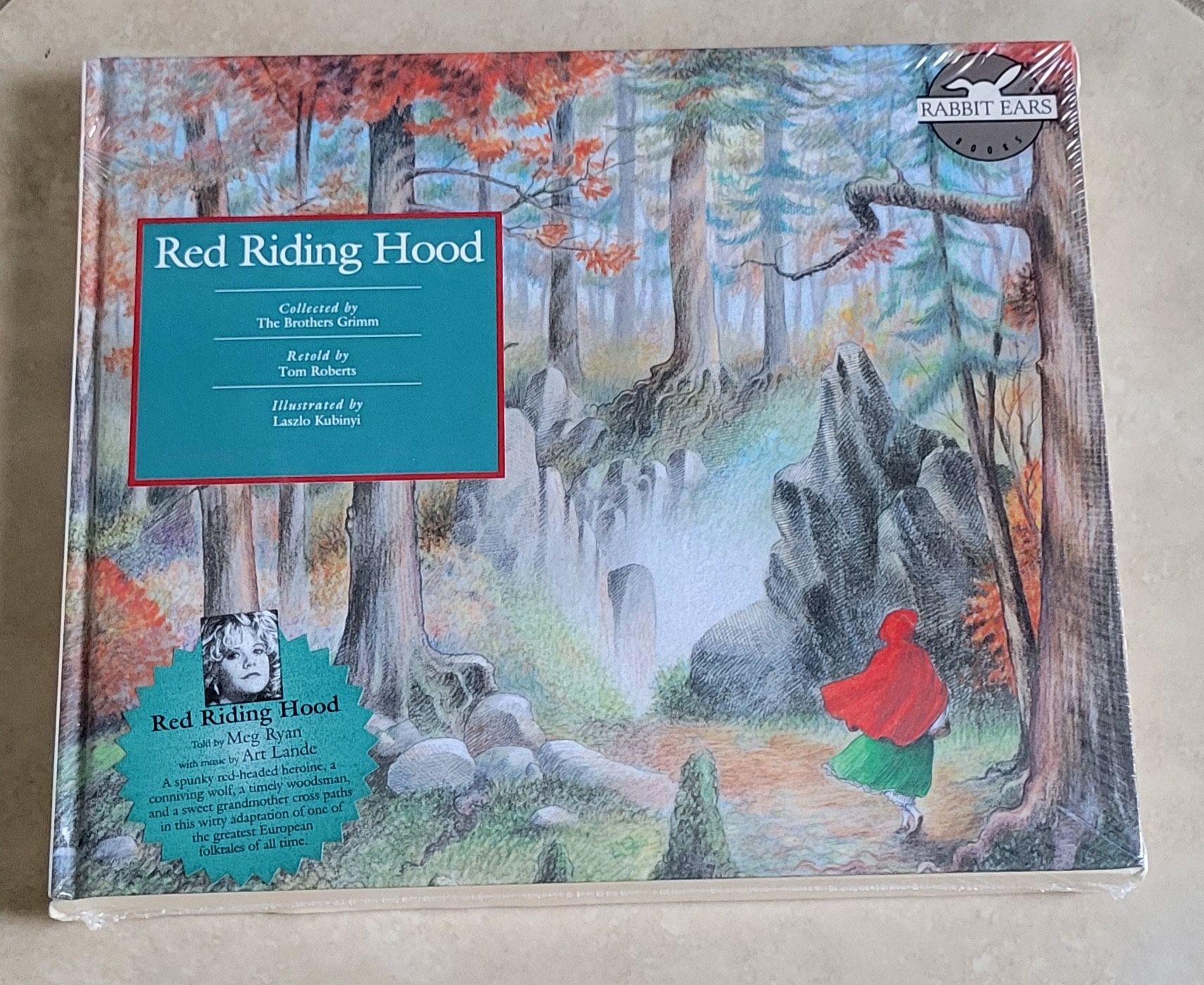 Red Riding Hood Book & Cassette sealed Rabbit Ears told by Meg Ryan