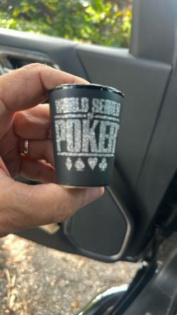 World Series Of Poker Shot Glass