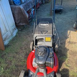 Toro lawnmower RWD