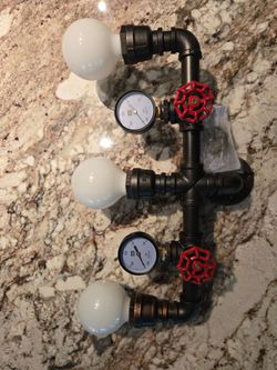 Steampunk Industrial Lighting Fixture