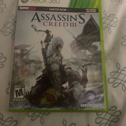 Assassin Creed 3 Both Single Player And Multiplayer Disc Included