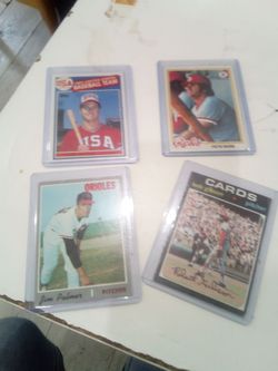 Baseball cards
