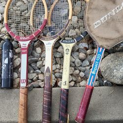Spalding Tennis RACKETS Pancho Gonzales, Jack Kramer 