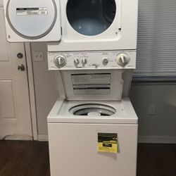 Apartment Size stackable washer and dryer