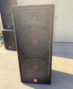 JBL JRX100 series dual 15 inch passive loud speaker