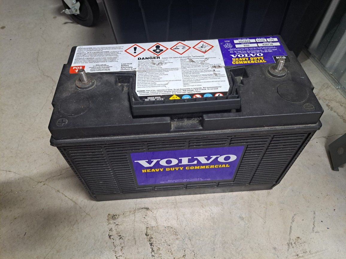 New Volvo Heavy Duty Comercial Battery