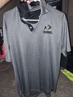 Colorado Buffaloes Polo Shirt, Size L