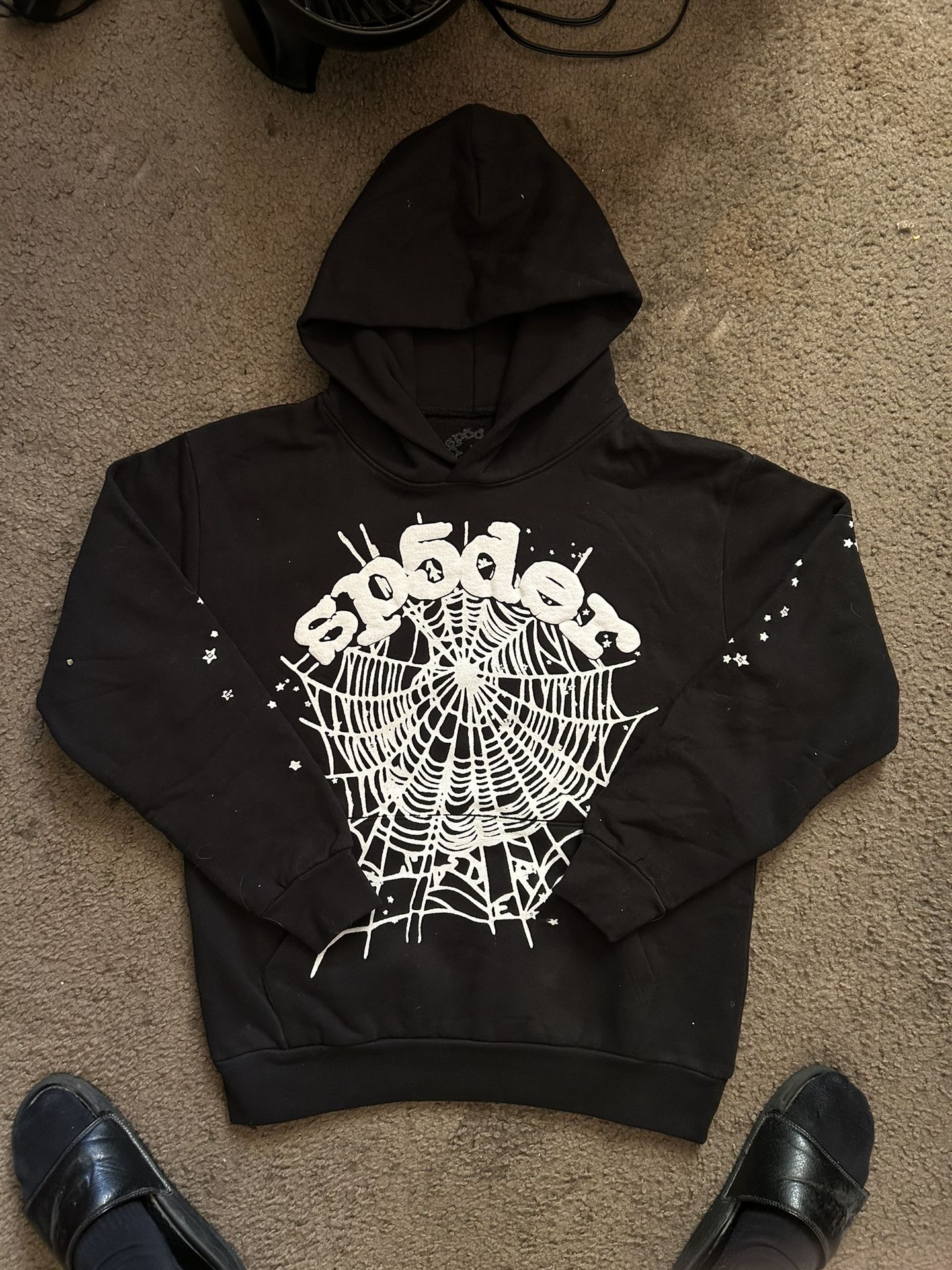 OG Sp5der Hoodie Black