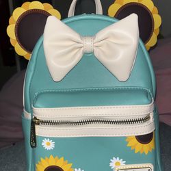 Loungefly Disney Minnie Mouse Sunflower Mini Backpack