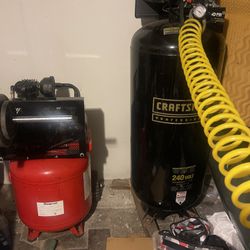 Snapon 30 Gal Air Compressor (NEVER USED OR PLUGGED UP)