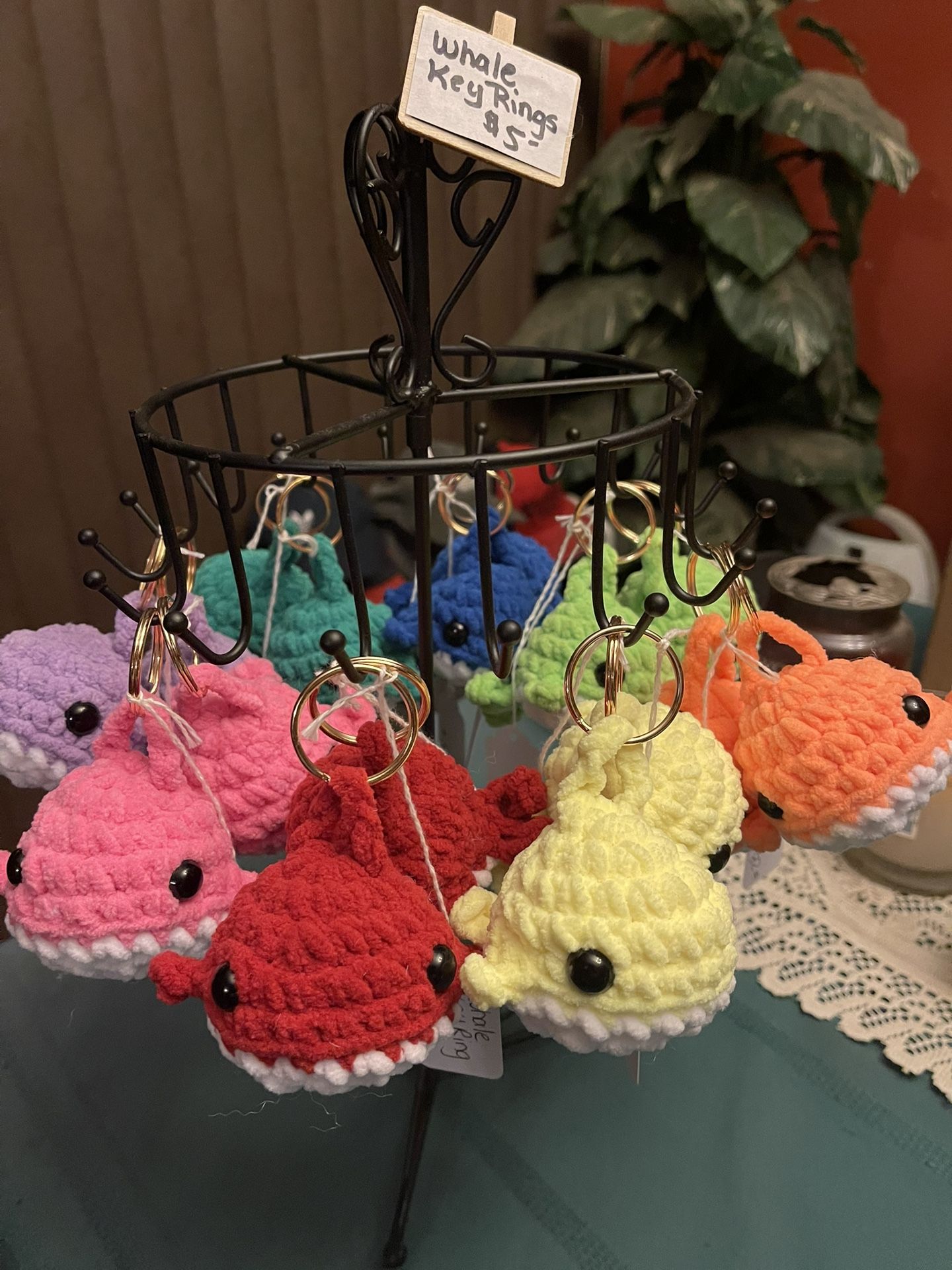 Whale Key Chain