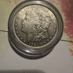 1921 Morgan Silver Dollar