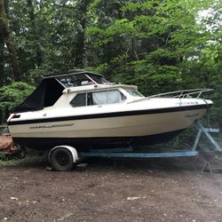 22 Fiberform 351 Cleveland Omc Outdrive Garmin Gps Fishfinder Cb Single Axle Trailer