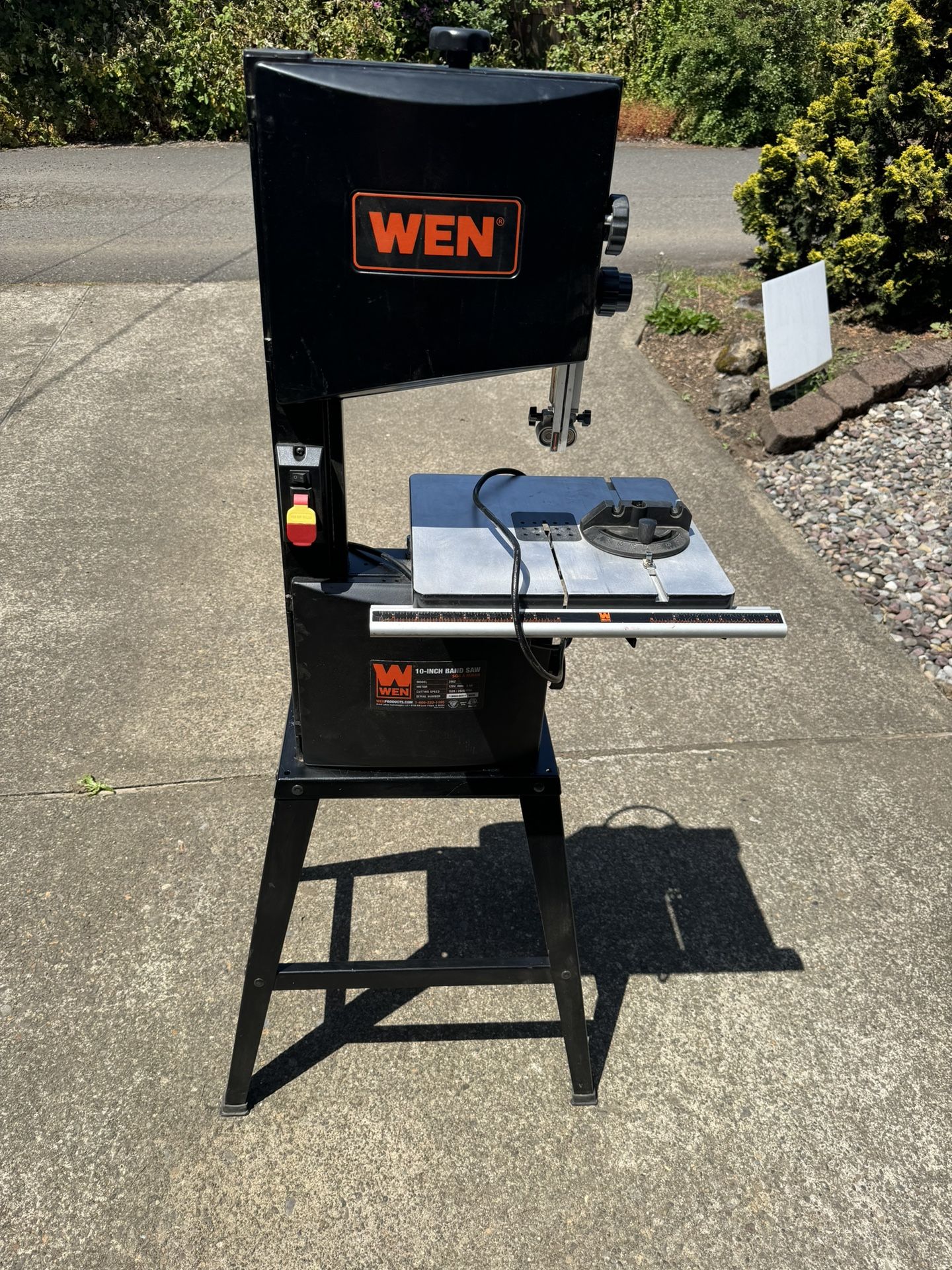 Wen 3962 10” Bandsaw With 6” Resaw