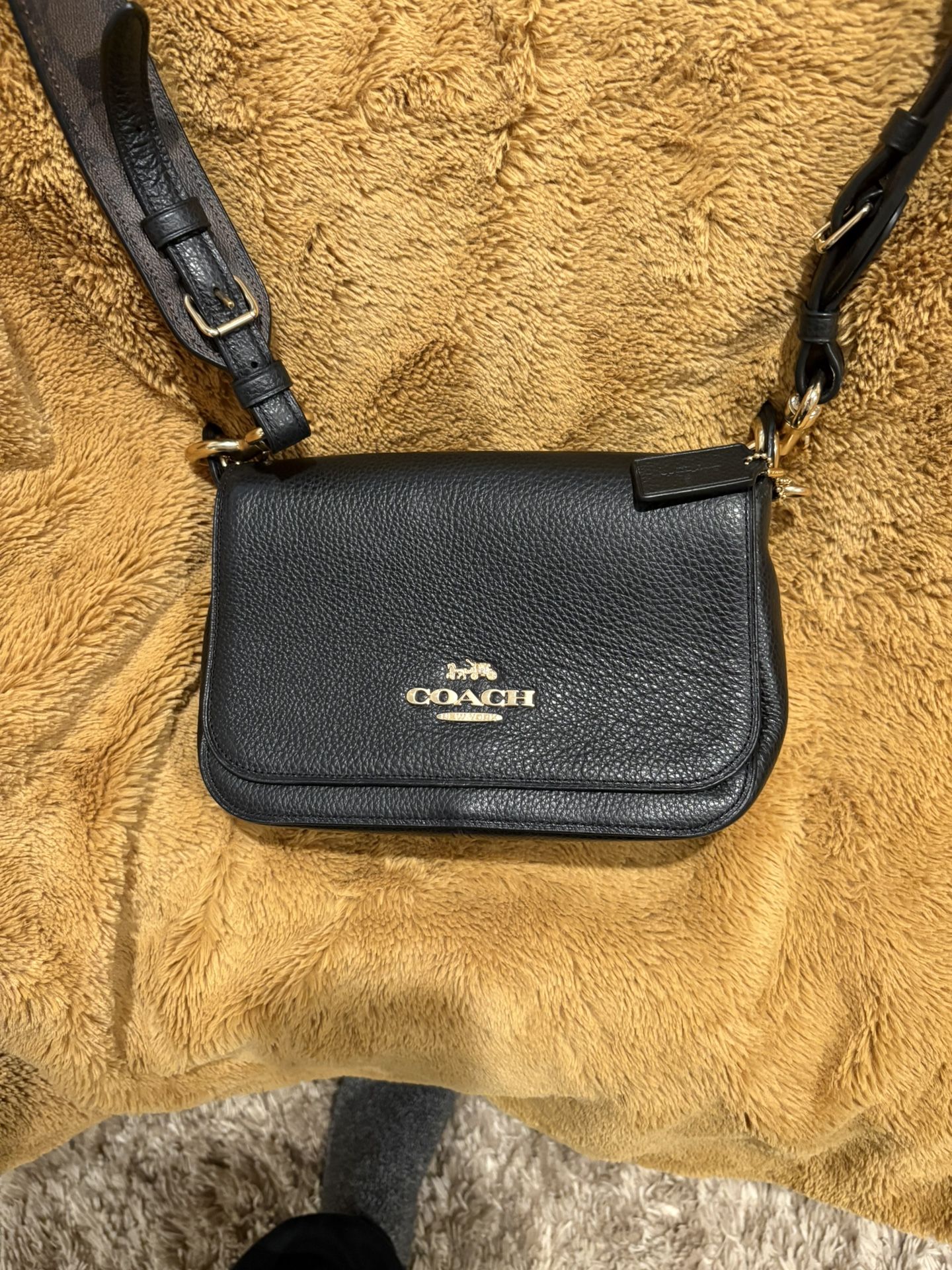 Leather Coach Bag