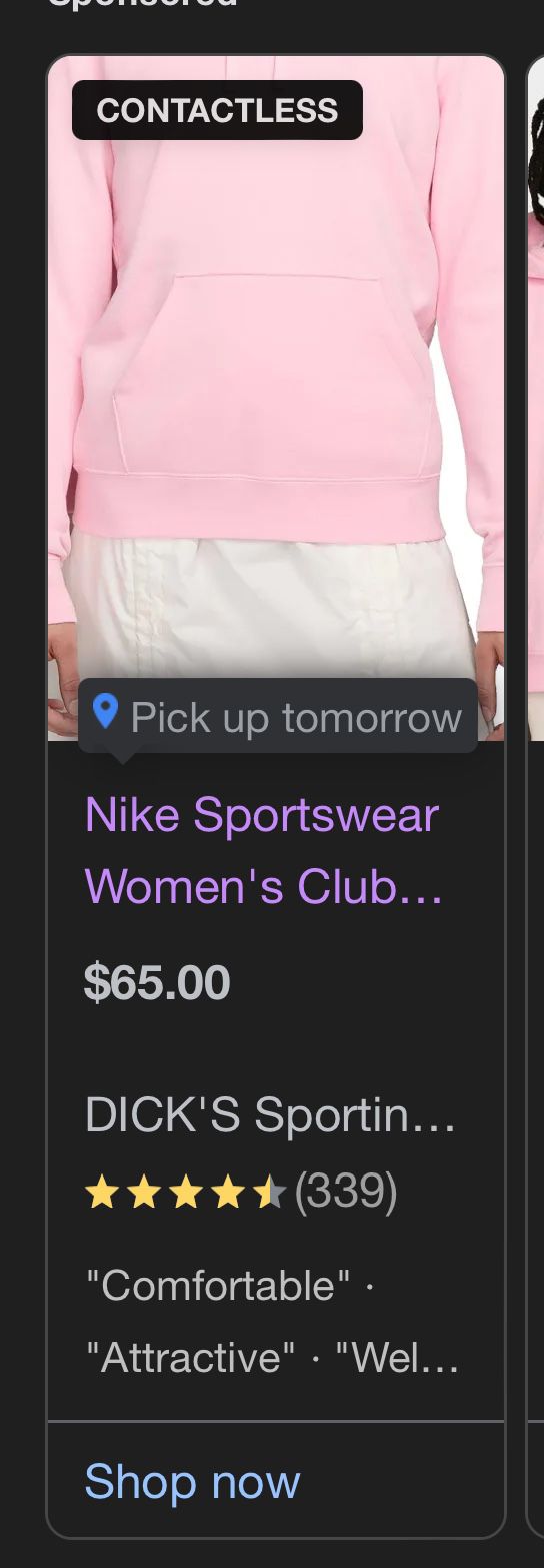 Nike Sportswear Hoodie (XS)
