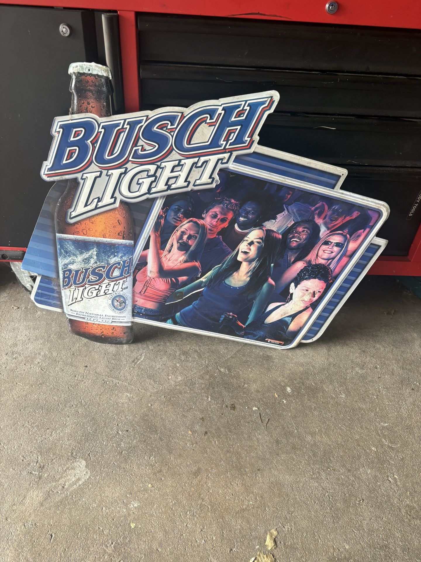 Bush and Miller light sign