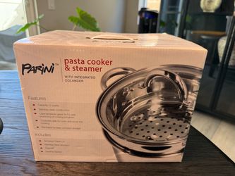 Parini Pasta Cooker & Steamer with Colander