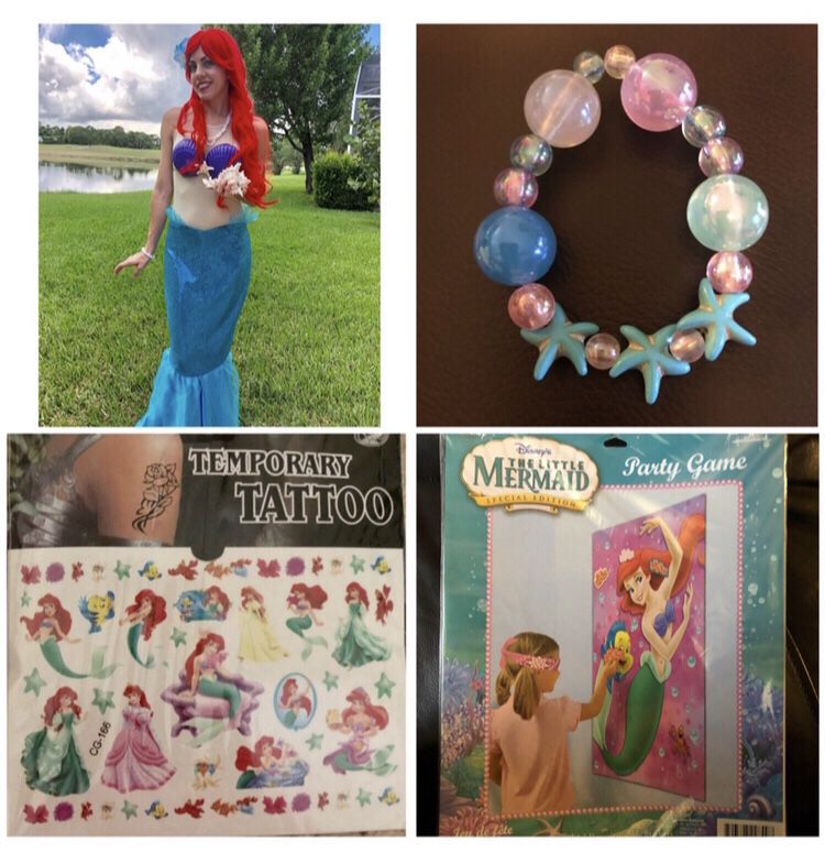 Mermaid and Tinker Bell Costumes for Parties 