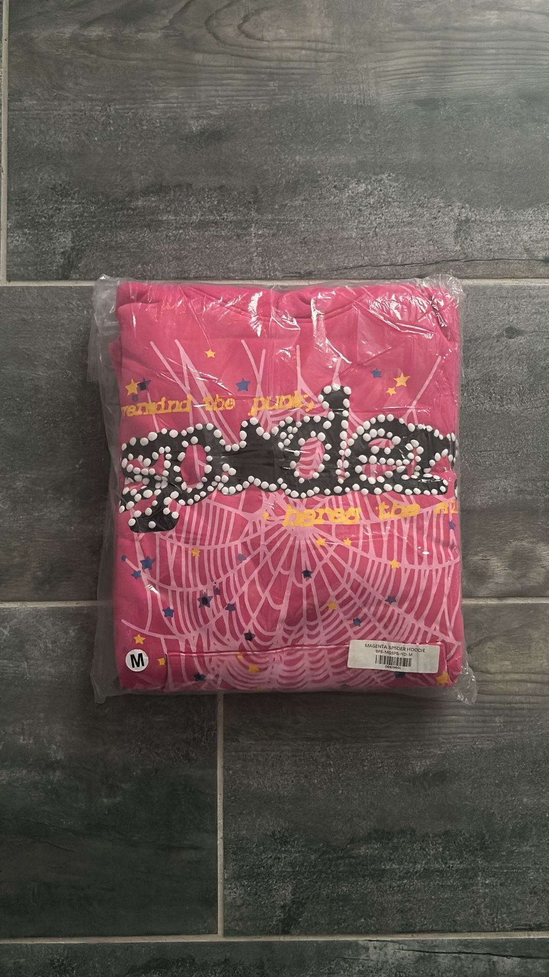 Sp5der P*NK Pink V2 Hoodie