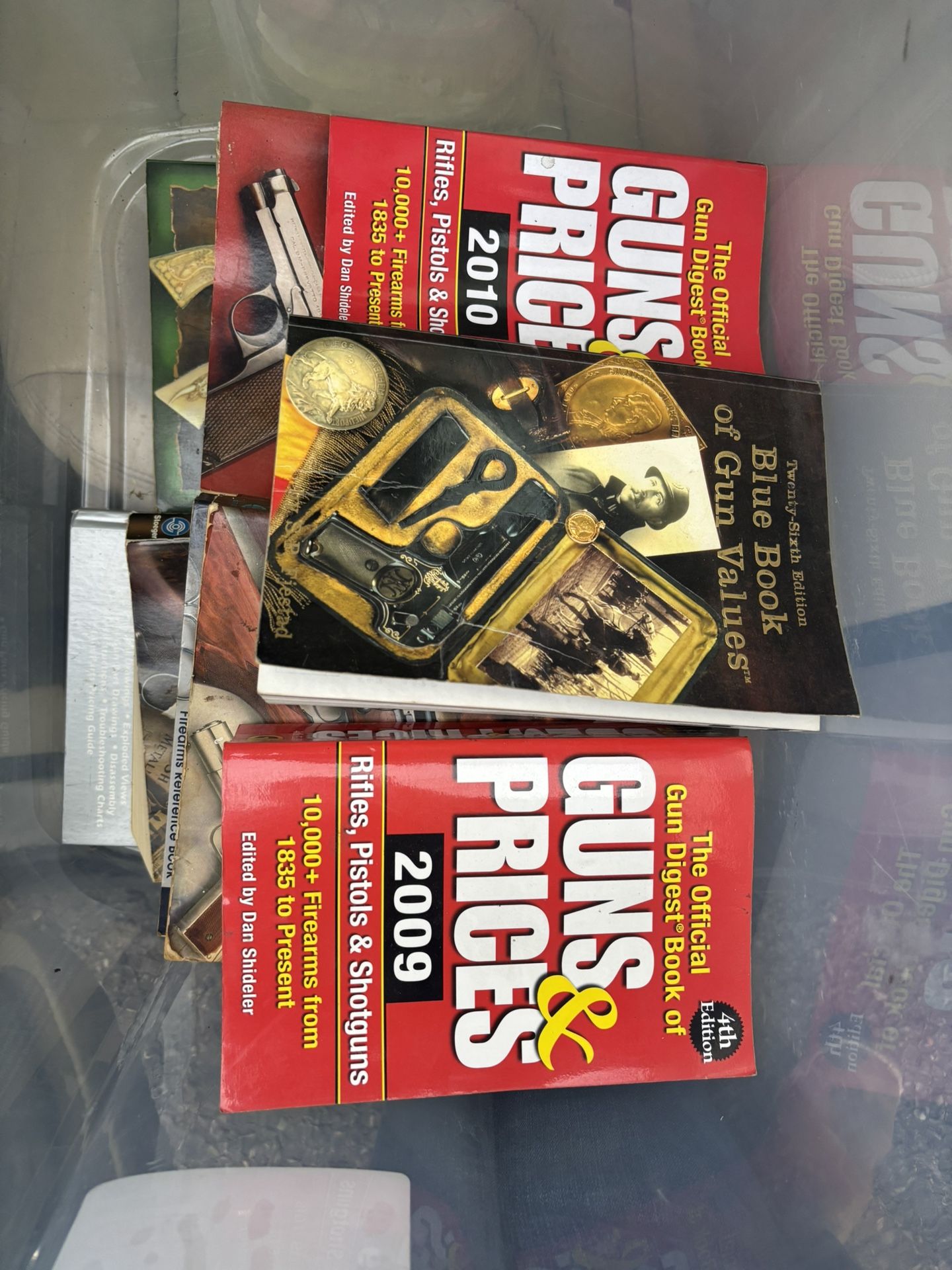 Collection Of Gun trader And Pricing Guides