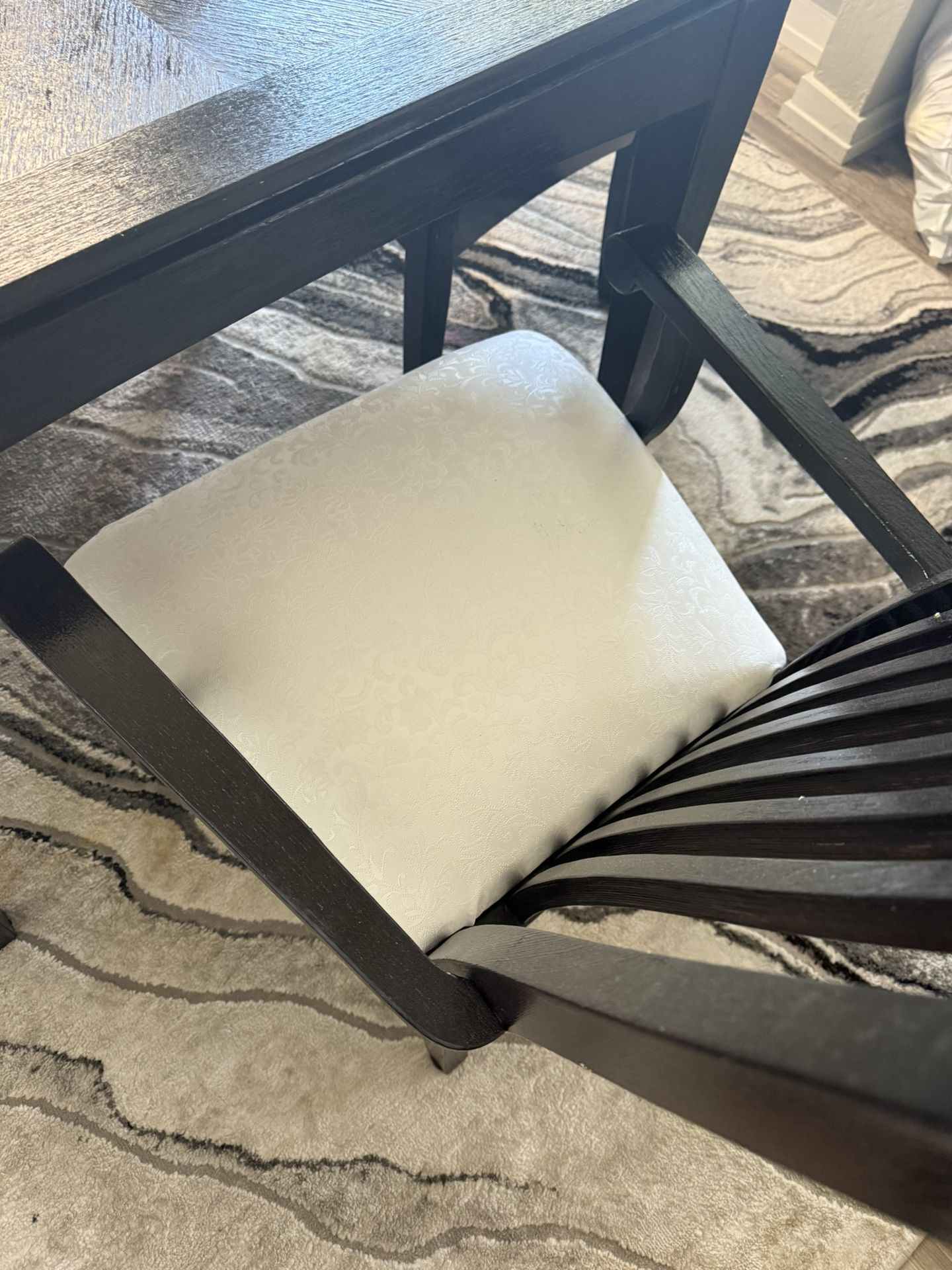 Black Dining Table