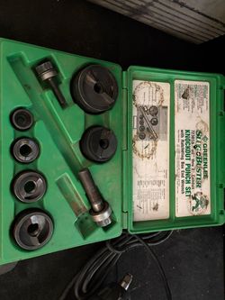 Greenlee Slug-Buster Knockout Punch Set 7238SB