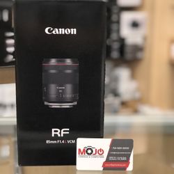Canon RF 85mm F1.4 VCM