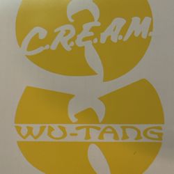 Wutang Stickers Car Truck Laptop Flat Surfaces 