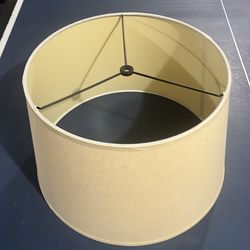 Pottery Barn Drum Lampshade