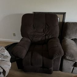 Brown Recliner 