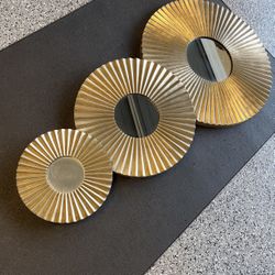 Three. Decorative Mirrors.