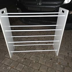 White Storage Bookcase