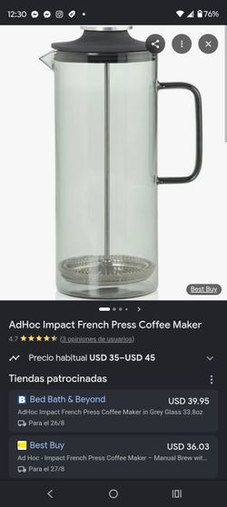 Brand new 2 cafeteras de prensa francesa por $50