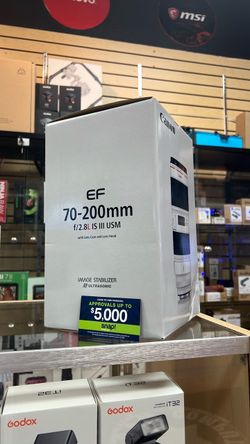 Canon EF 70-200 f2.8 iii