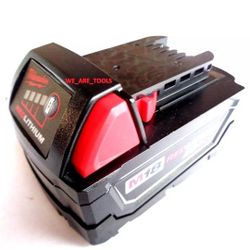 (1) GENUINE 18V Milwaukee 5.0 AH BatteryM18 XC18 