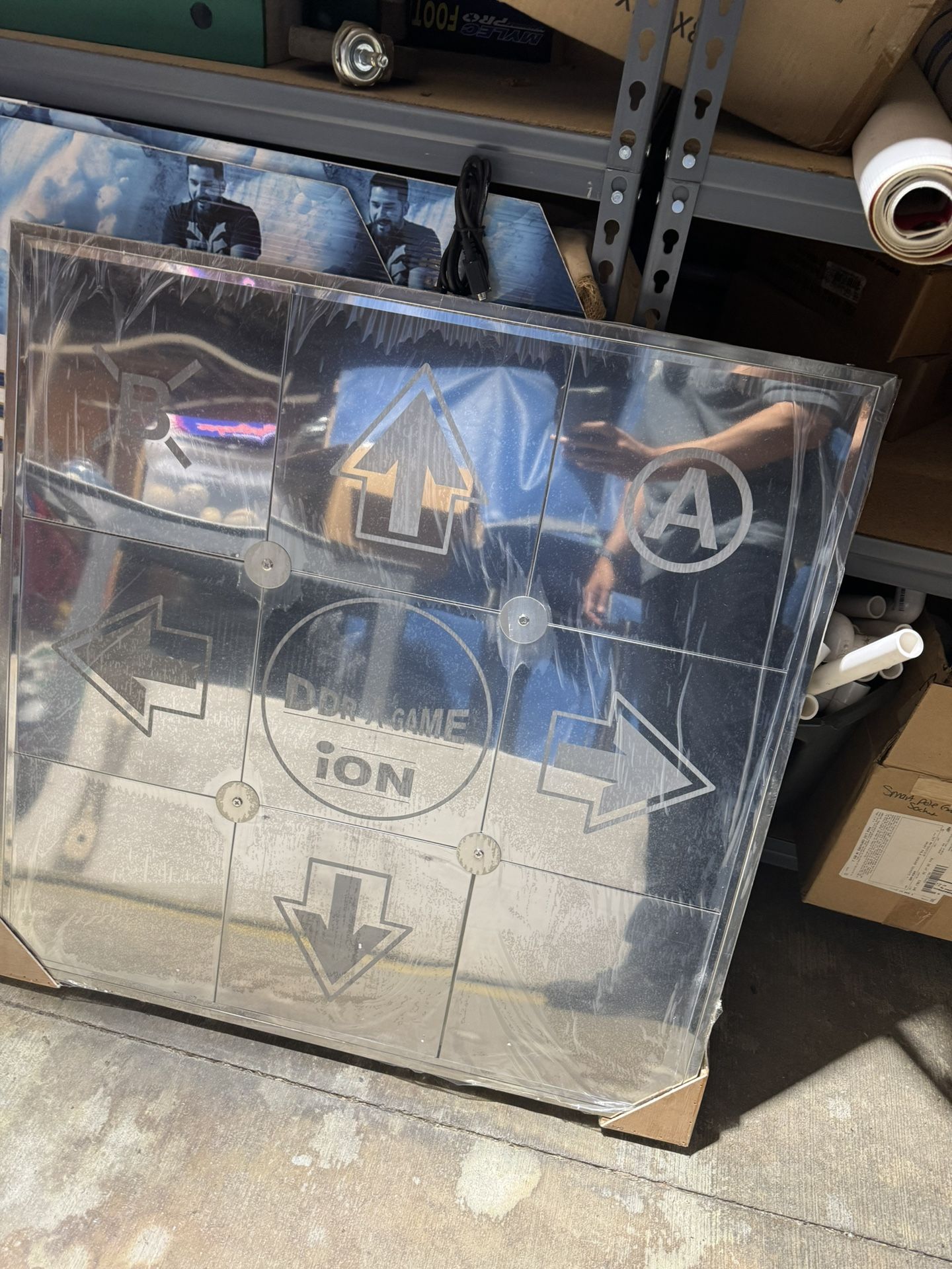 Dance Dance Revolution iON Master Arcade Metal Dance Pad