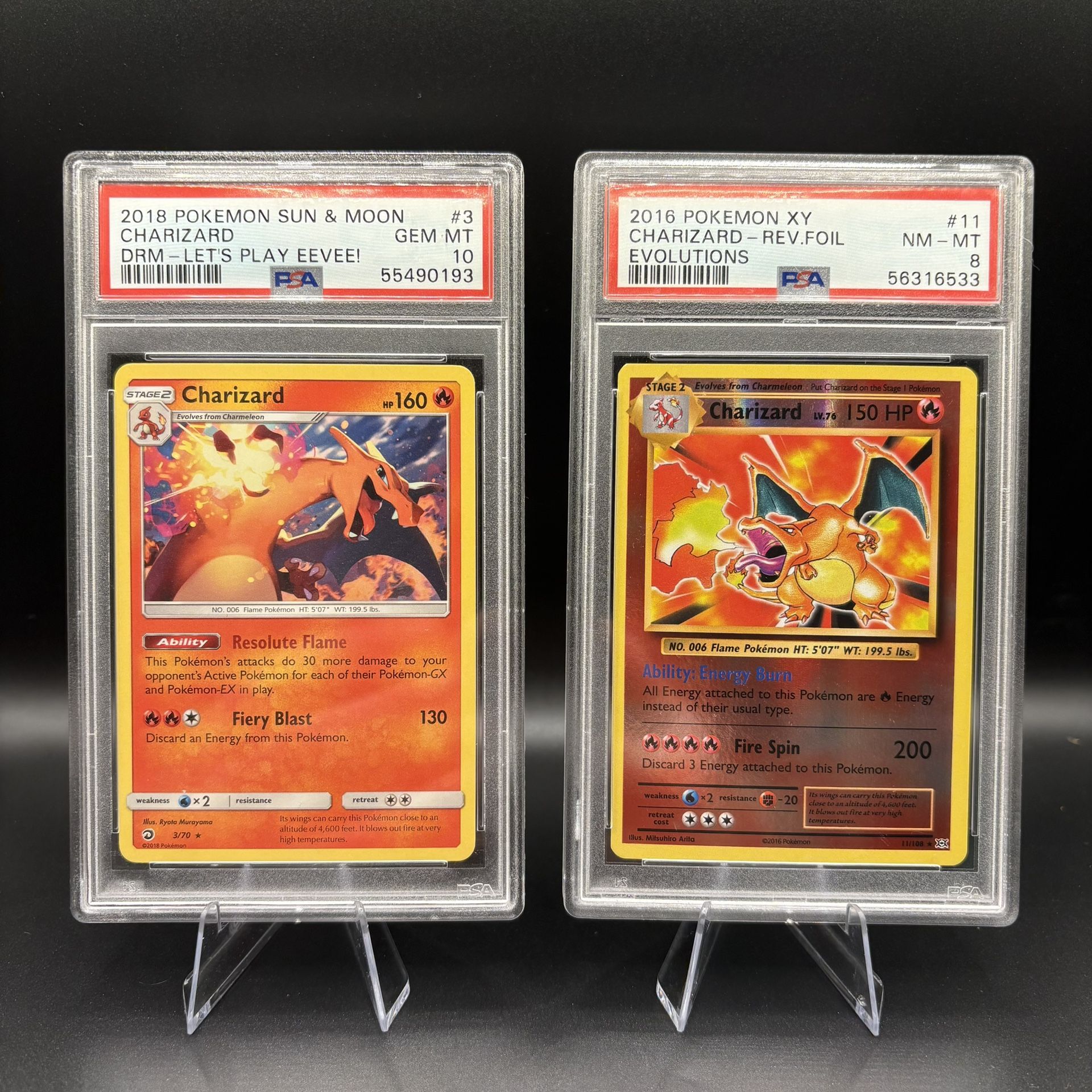 Pokemon Graded Slabs 