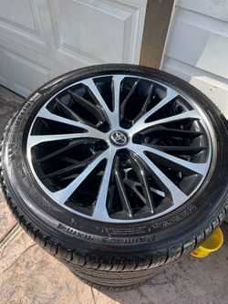 Toyota 18” rims and tires