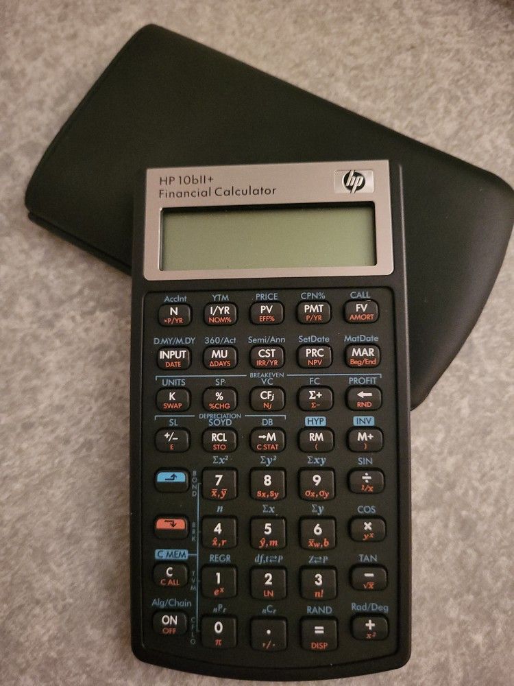 HP 10bii+ Financial Calulator