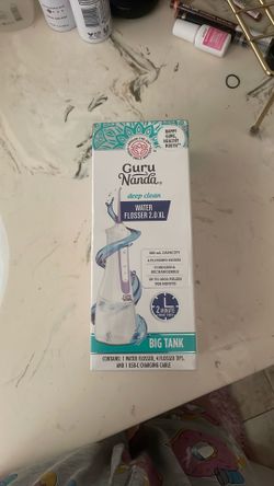 Guru Nanda water flosser